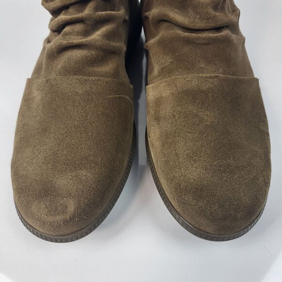 Munro Women Scout Brown Suede Ankle Booties Size 6.5W Wide - Picture 10 of 13